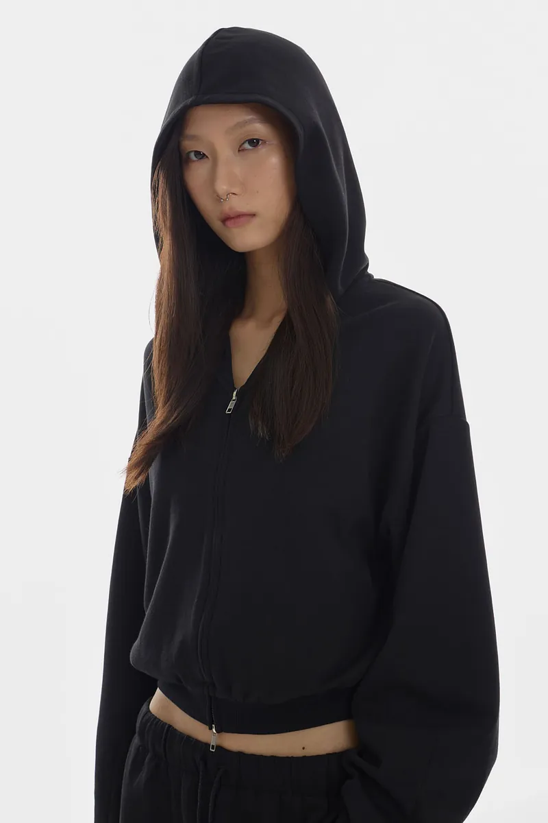 Doe：Molly Double Zipper Hoodie