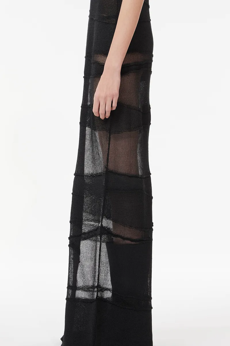 Knitted Sleeveless Maxi Dress