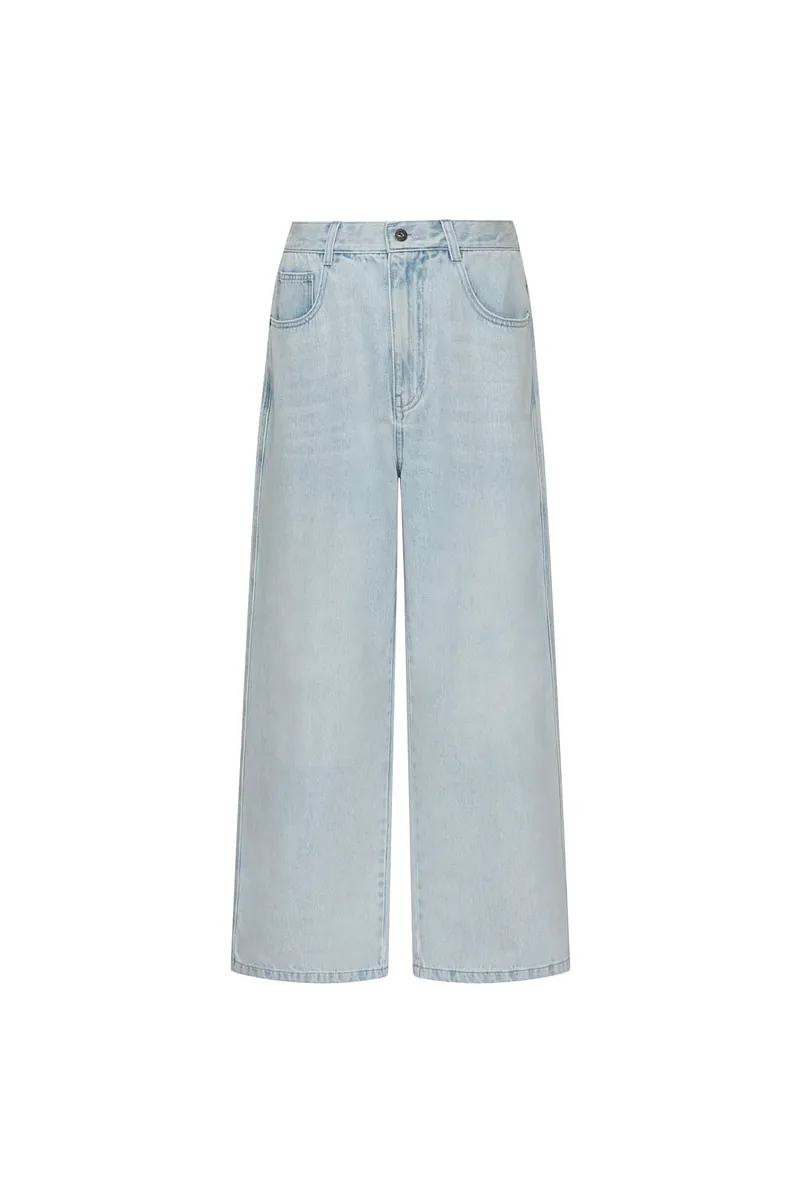 Studio Doe - Adjustable Waist Denim Pants