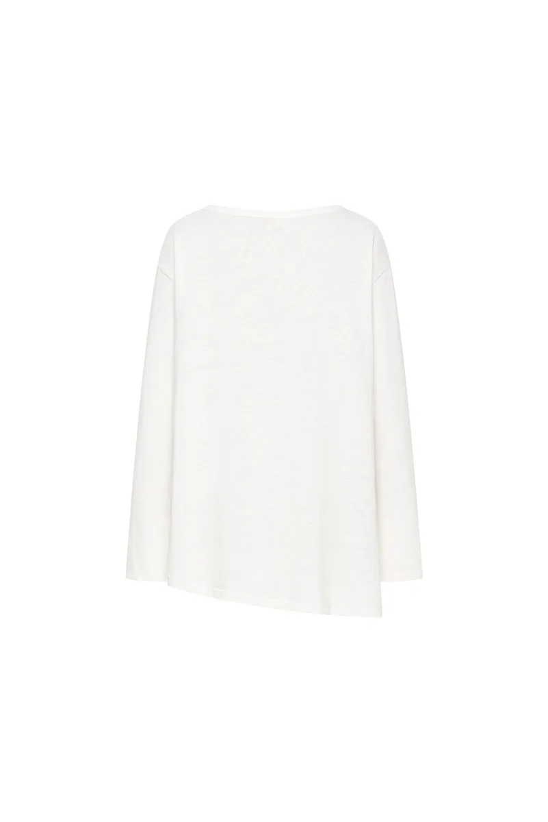 Studio Doe - Asymmetrical Textured Pullover