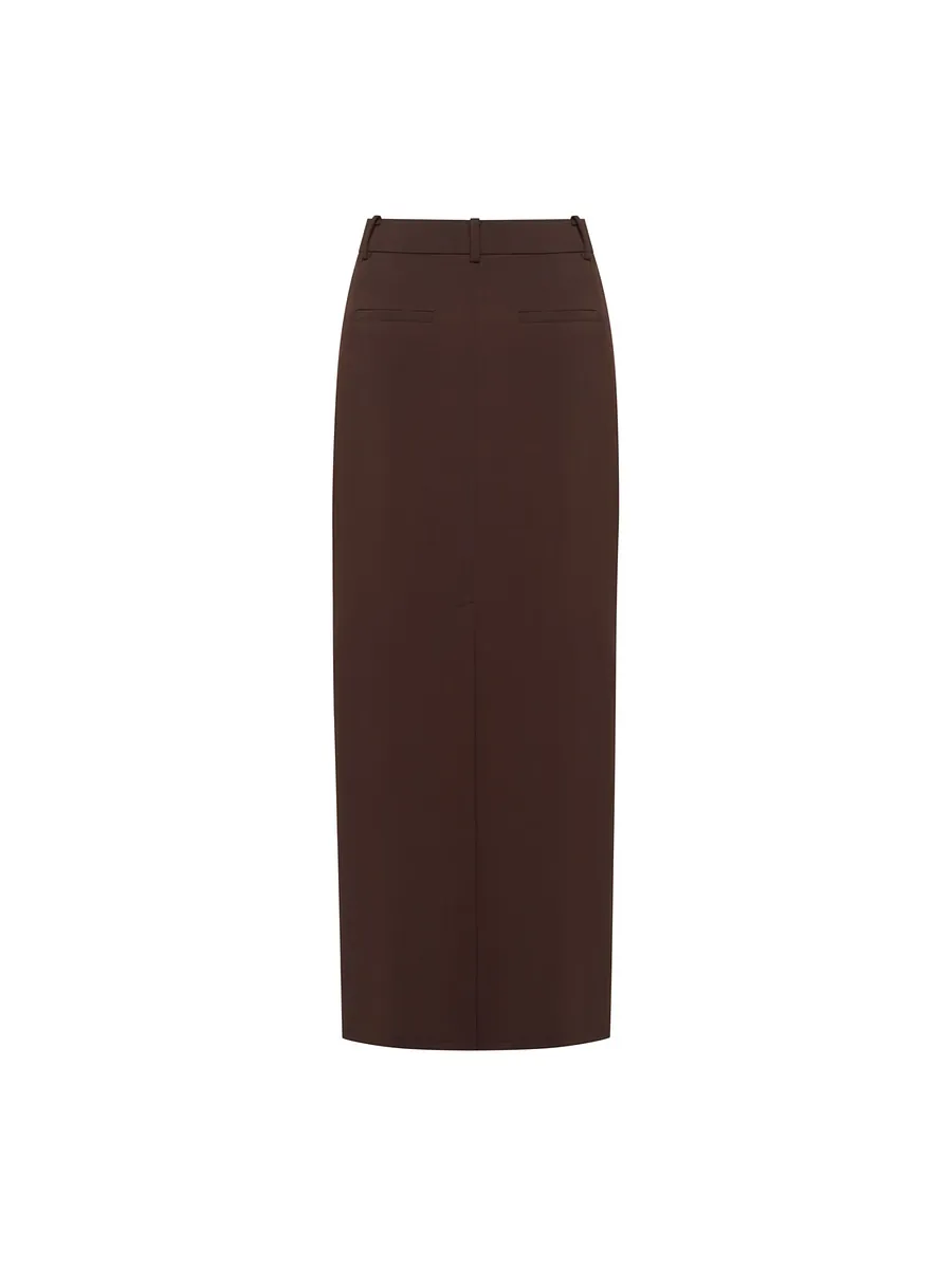 Studio Doe - Satin Cool-Feel Straight Skirt