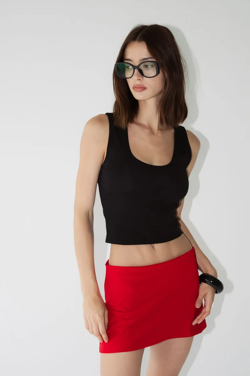 Studio Doe - Perfect Fit Rib Square Neck Tank Top