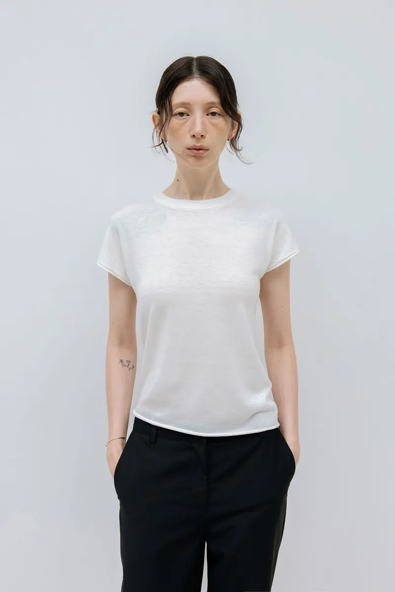 Studio Doe - French Sleeve Knit T-shirt