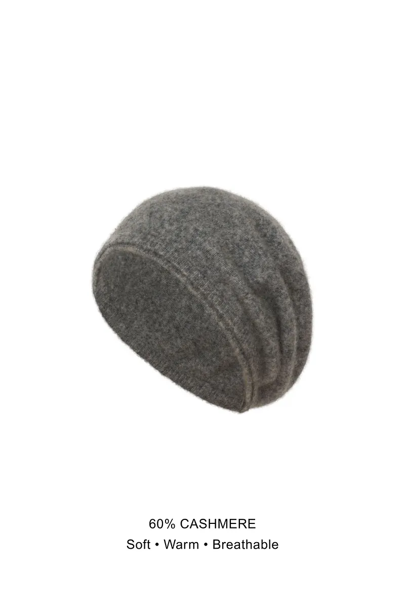 Studio Doe - Cashmere Double-Layer Slouchy Beanie