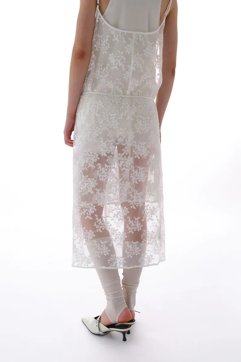 Studio Doe - Lace Embroidered Tie Skirt