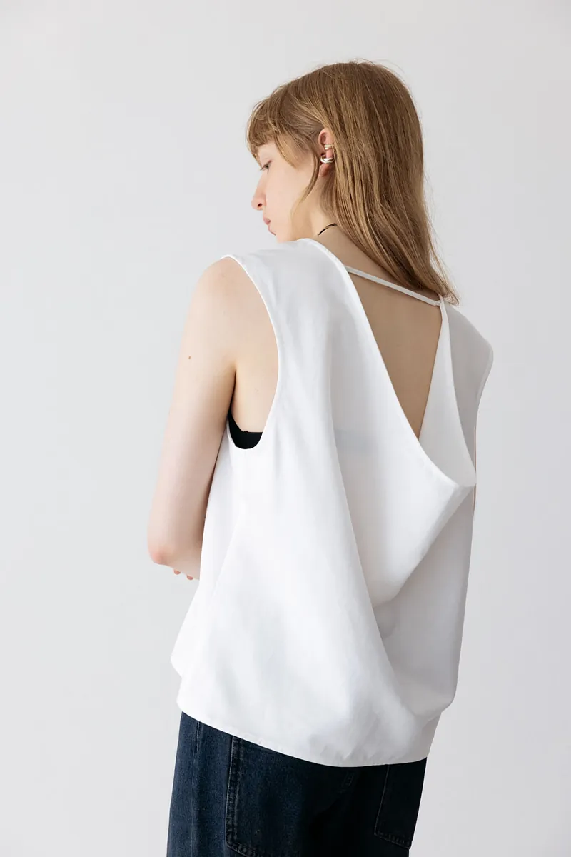 Studio Doe - Reversible Draped Neck Tank Top
