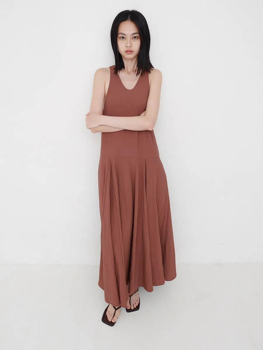 Studio Doe - Low Waist Panel Flared Dress