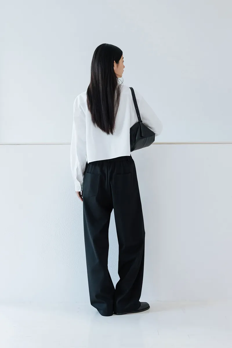 Studio Doe - Gender Free Wool-like Tuck Trousers