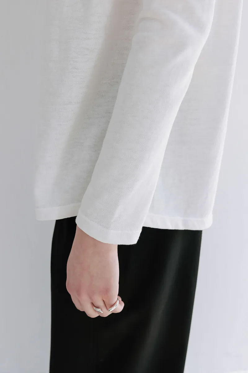 Studio Doe - Asymmetrical Textured Pullover