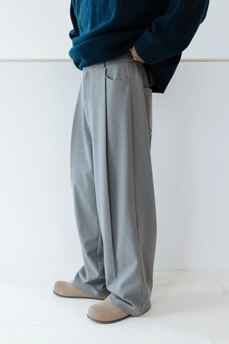 Studio Doe - Gender Free Wool-like Tuck Trousers