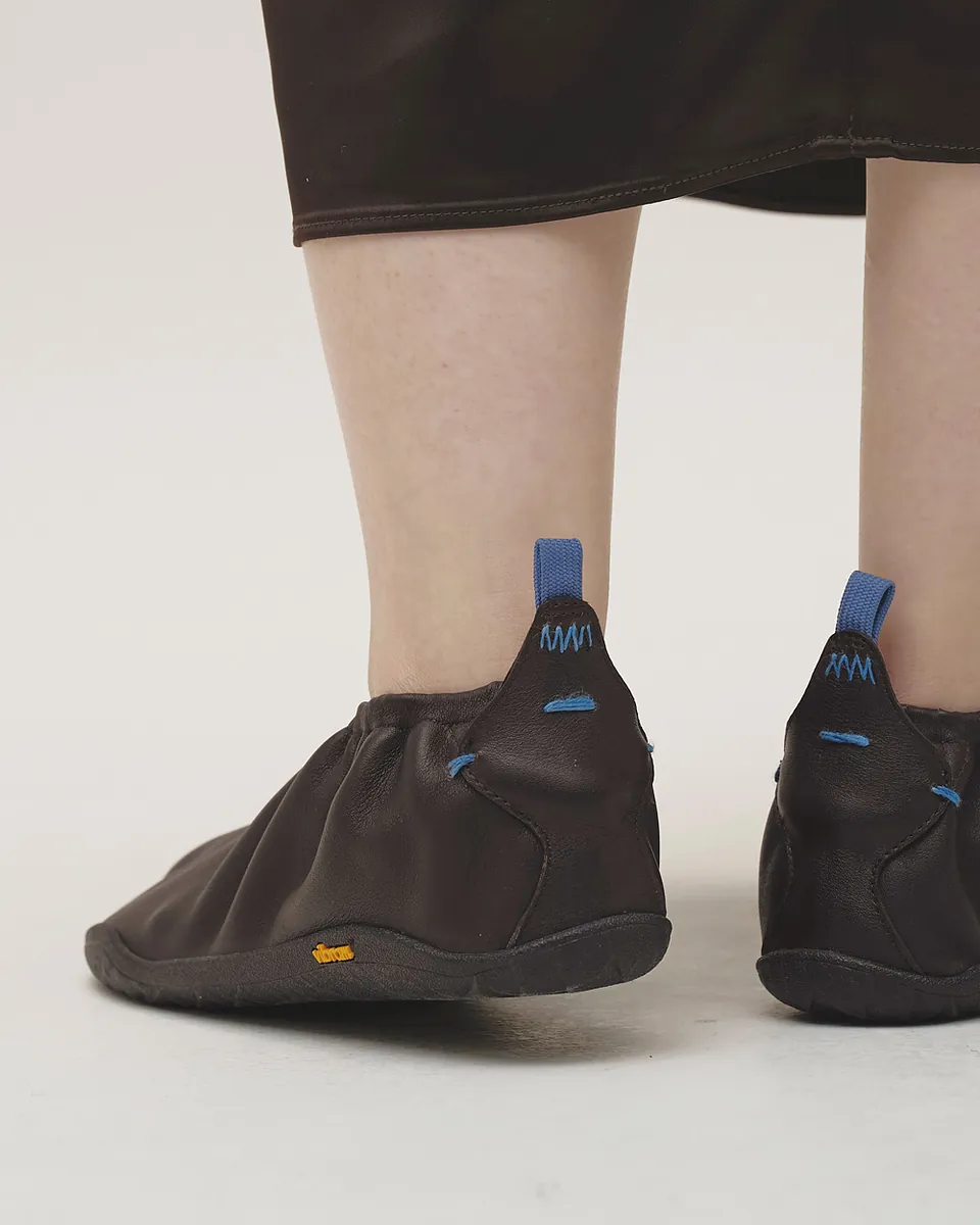 [秋季新品預訂] Vibramsole Leather Mockshoes