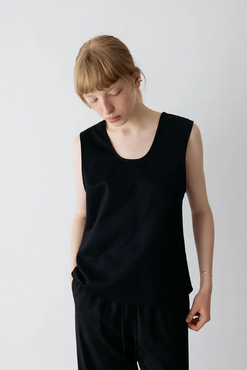 Studio Doe - Reversible Draped Neck Tank Top