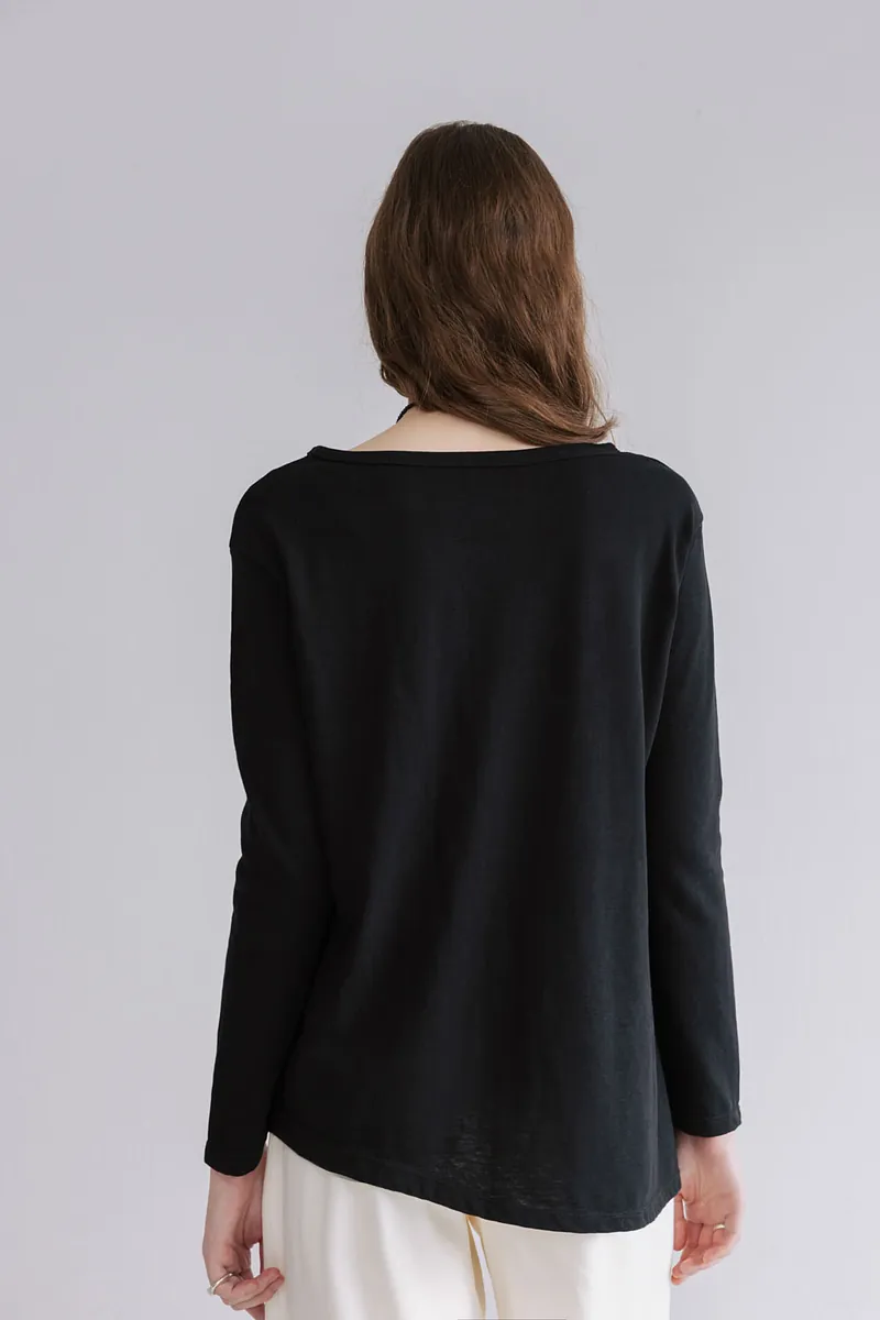 Studio Doe - Asymmetrical Textured Pullover