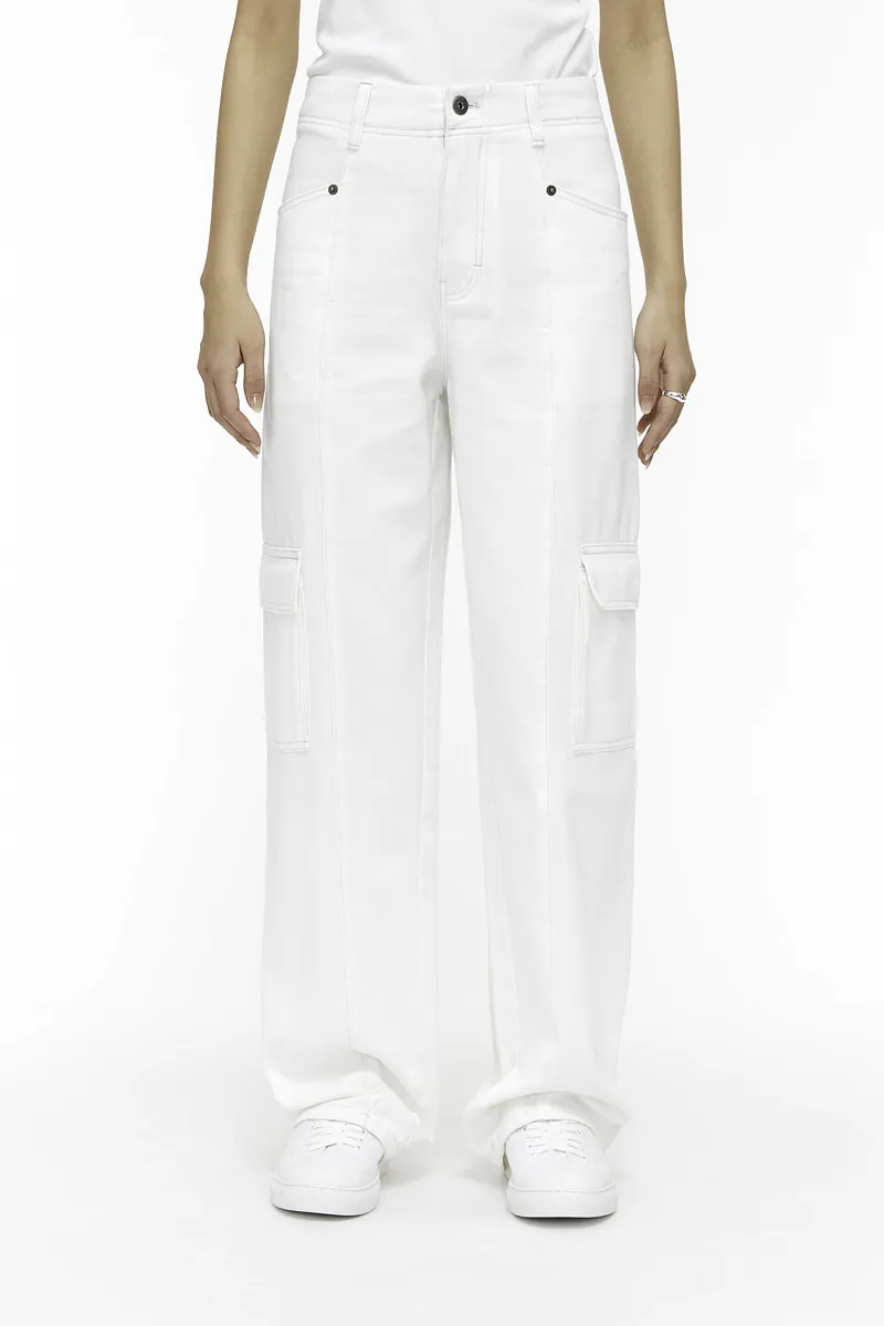 Studio Doe - Twill Patch Pocket Straight Pants