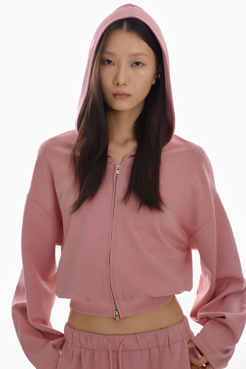 Doe：Molly Double Zipper Hoodie