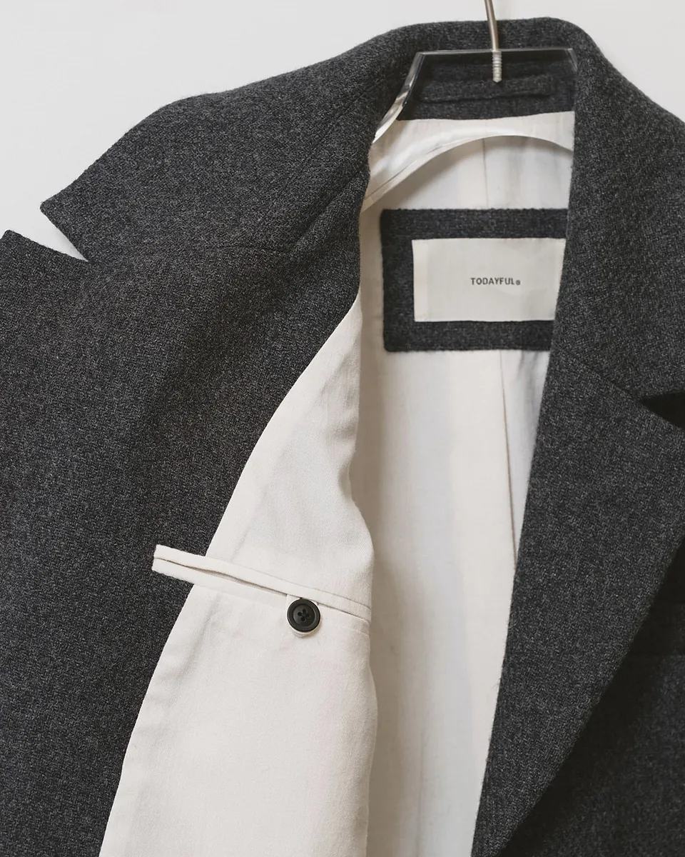 [PRE-ORDER] TODAYFUL - Wool100% Over Jacket