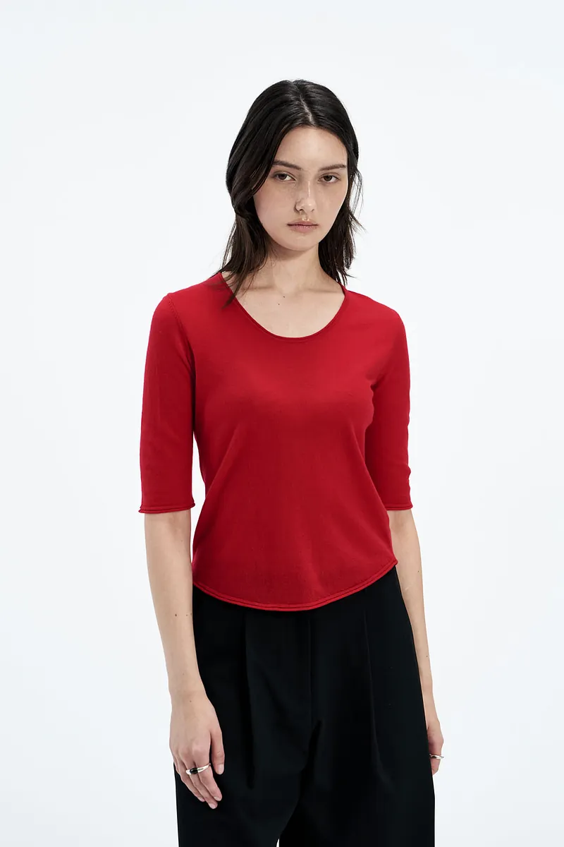 Studio Doe - Merino Elbow Sleeve Top