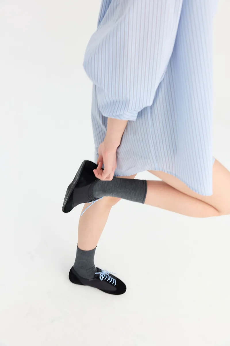 Studio Doe - Slim Trainer Suede Docking Sneakers