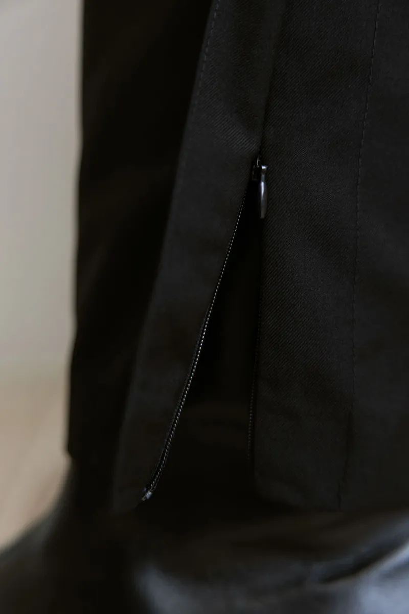Studio Doe - Adjustable Tie Slit Straight Skirt