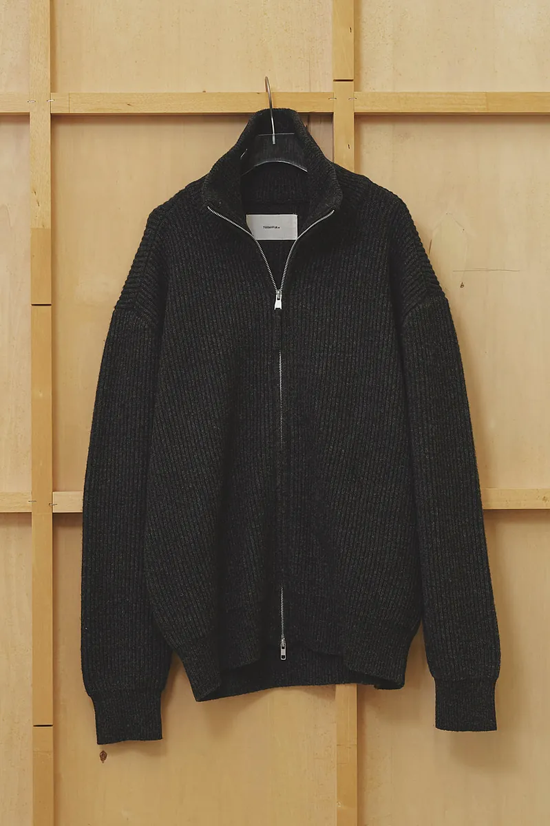 [PRE-ORDER] TODAYFUL - Zipup Knit Cardigan