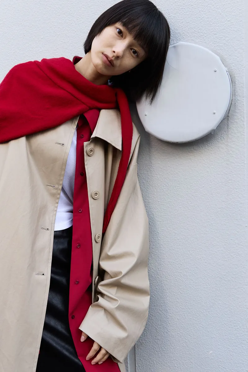 Studio Doe - Sea Island Cotton Soft Knit Hooded Scarf