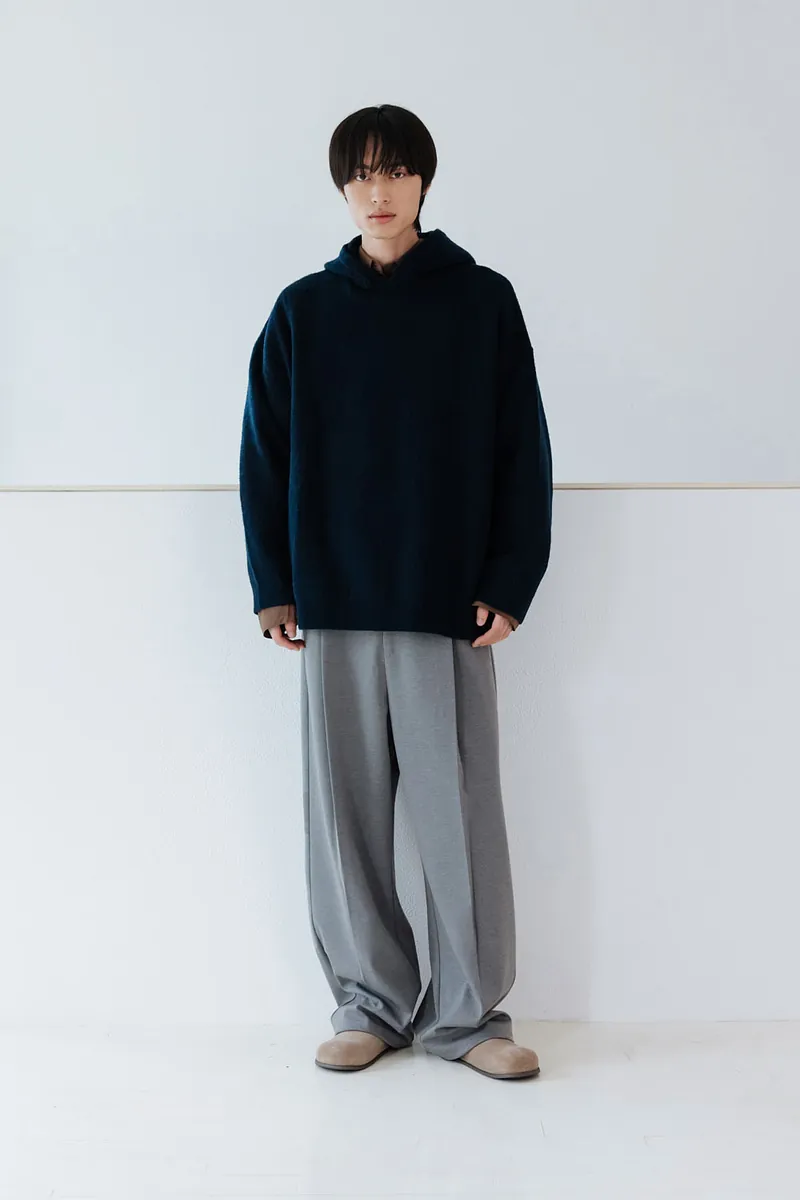 Studio Doe - Gender Free Wool-like Tuck Trousers