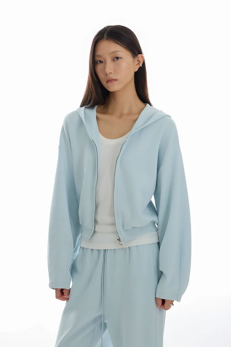 Doe：Molly Double Zipper Hoodie