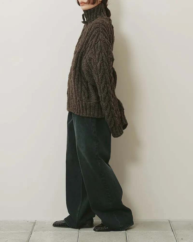 [PRE-ORDER] TODAYFUL - Volume Handknit Cardigan