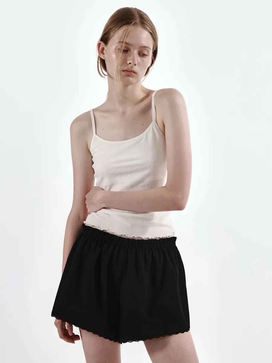 Studio Doe - Lightweight Ruffle A-Line Shorts