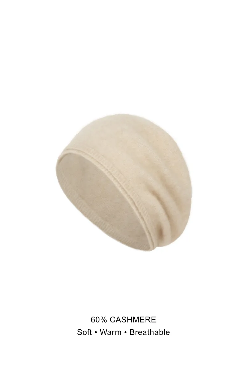 Studio Doe - Cashmere Double-Layer Slouchy Beanie