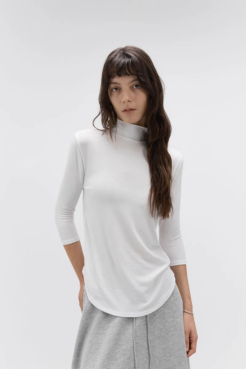 Studio Doe - Mousse Knit High-neck Cutsew