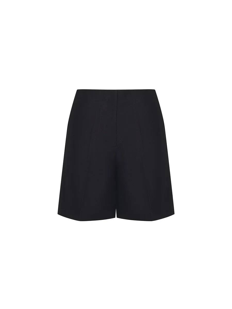 Studio Doe - Textured Stretch Knee-Length Trousers