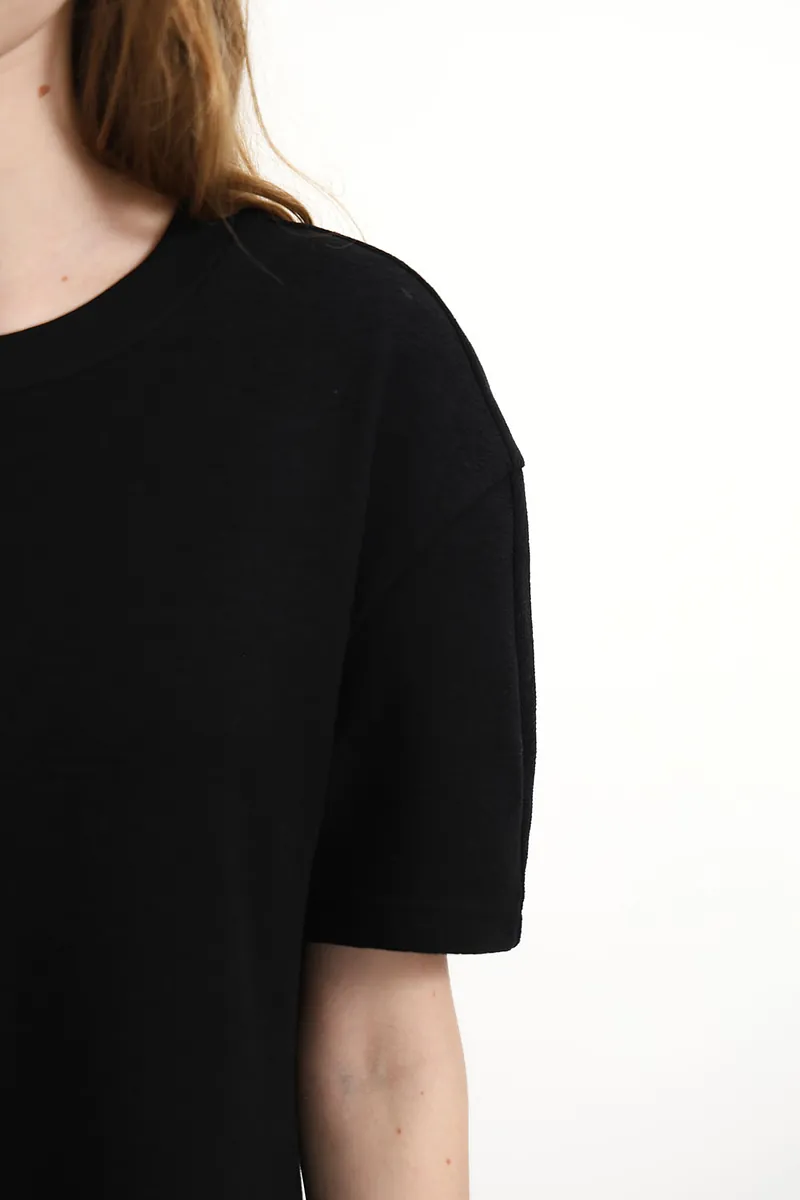 四分弧袖 T-shirt洋裝