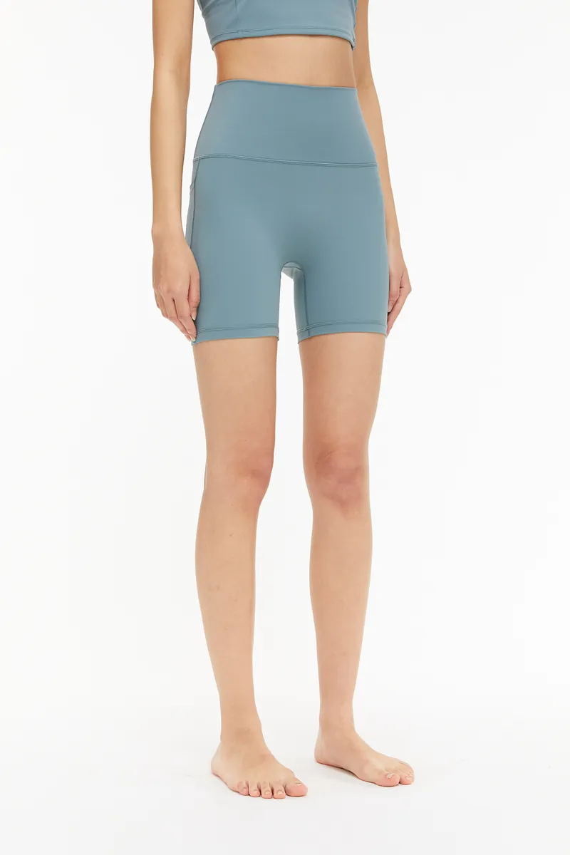 Studio Doe - High-Rise Stretch Long Biker Shorts