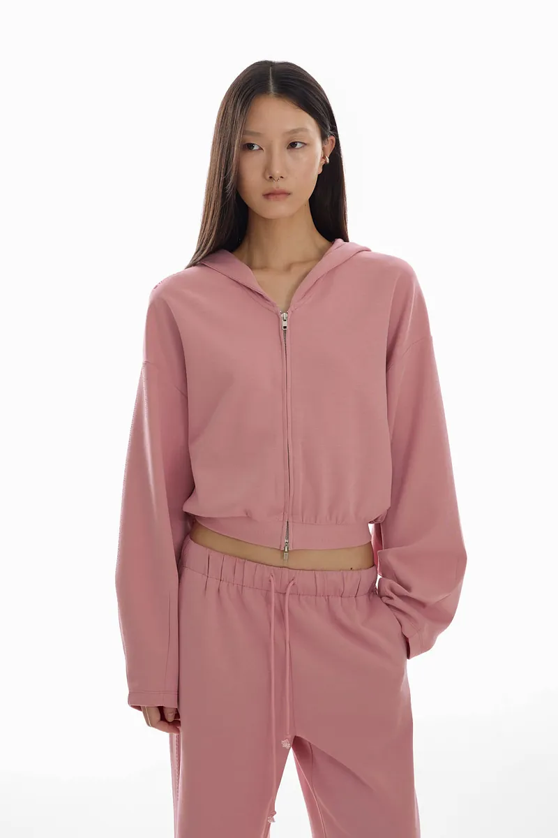 Doe：Molly Double Zipper Hoodie