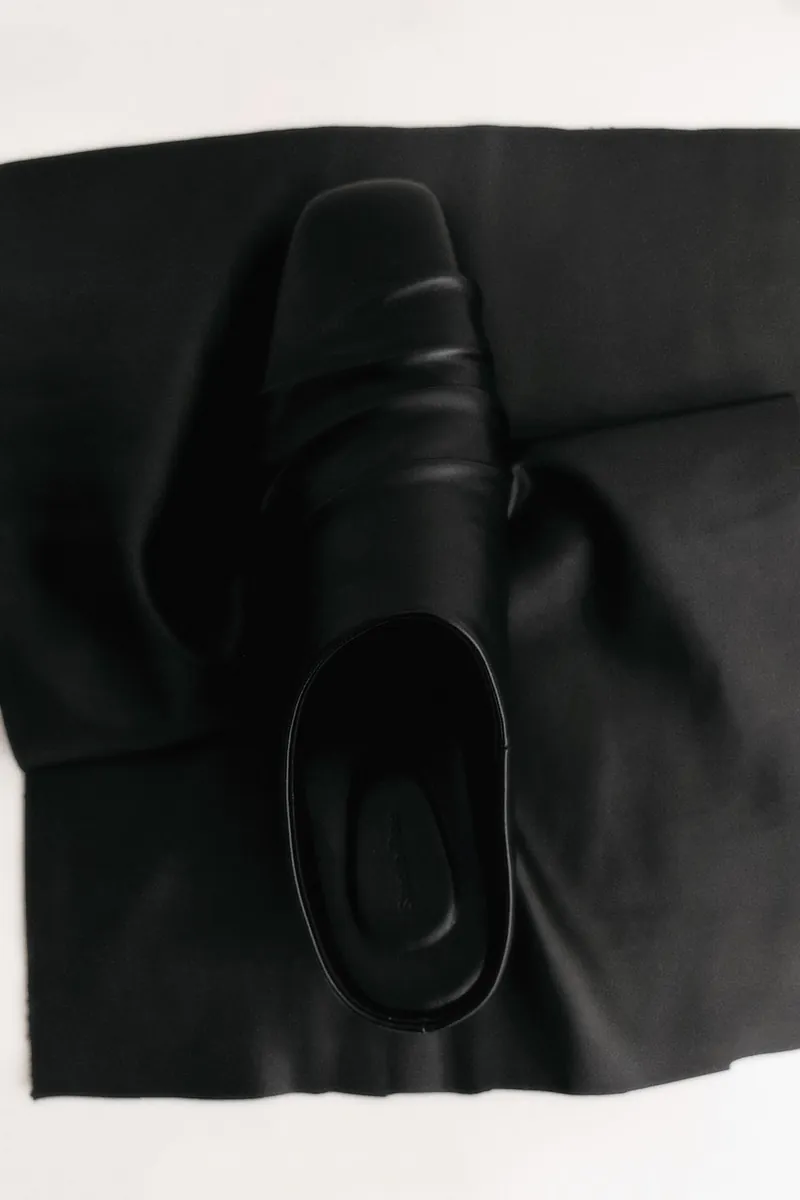 Studio Doe - Pleated Heeled Slippers