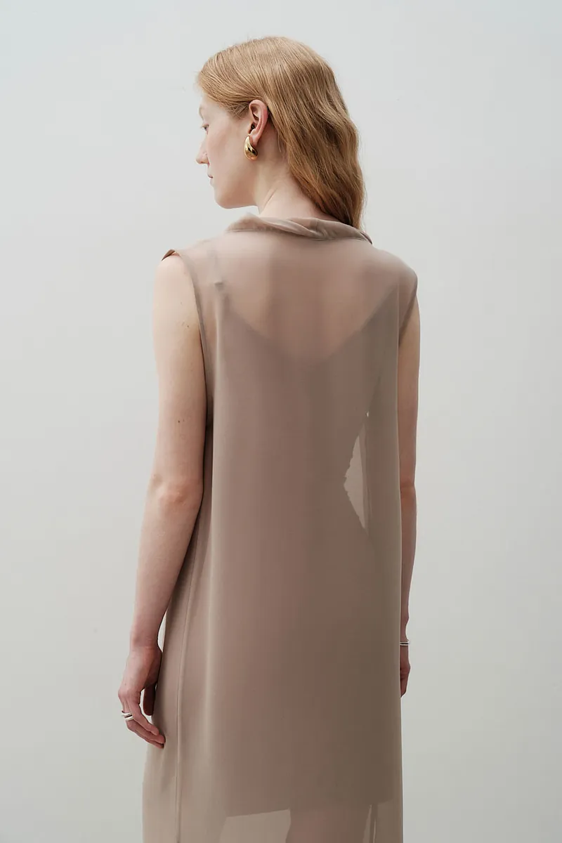 Studio Doe - Twisted Neck Two-piece Dress