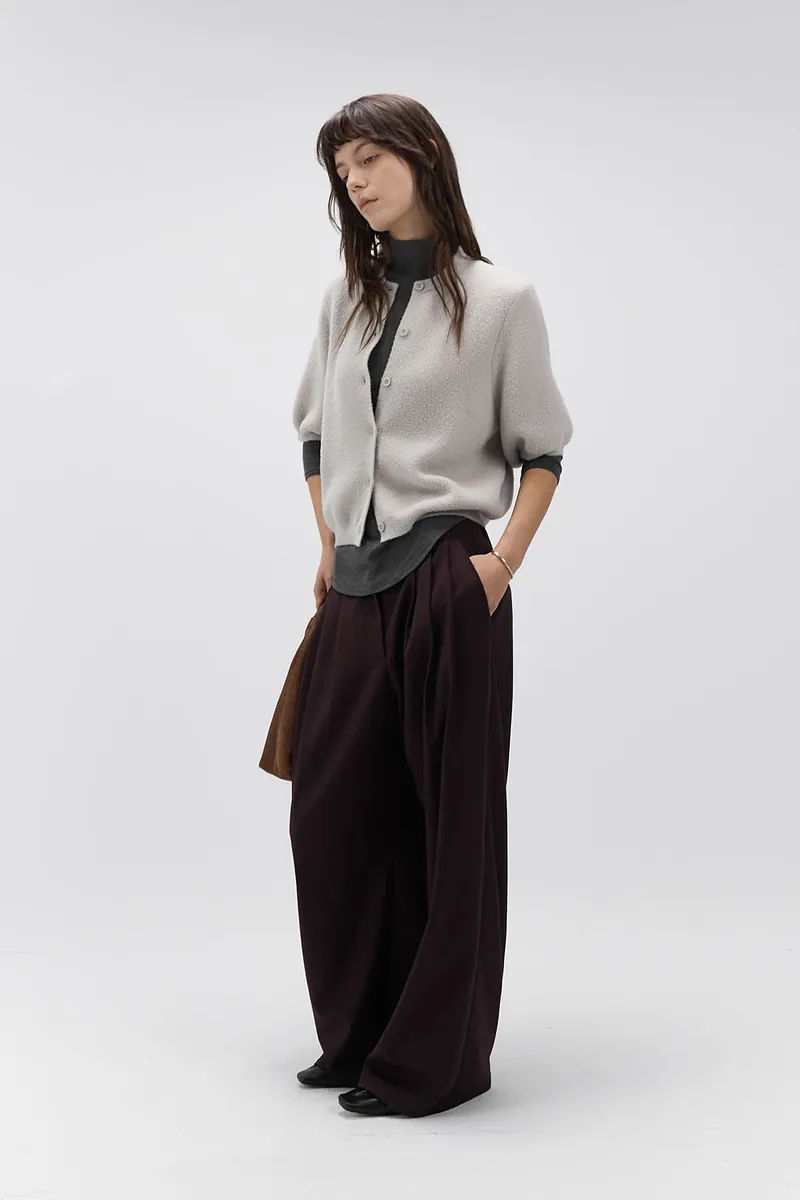 Studio Doe - Mousse Knit High-neck Cutsew