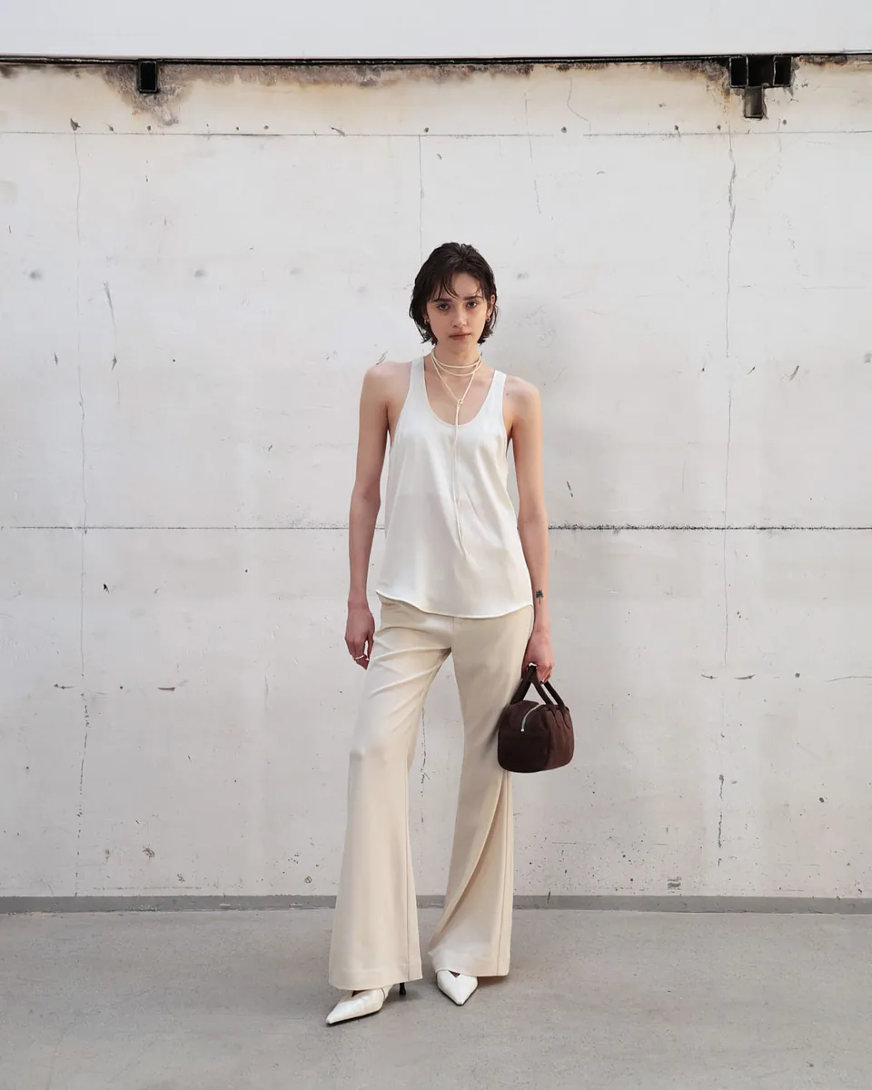 Studio Doe - Matte Satin U-Neck Tank Top