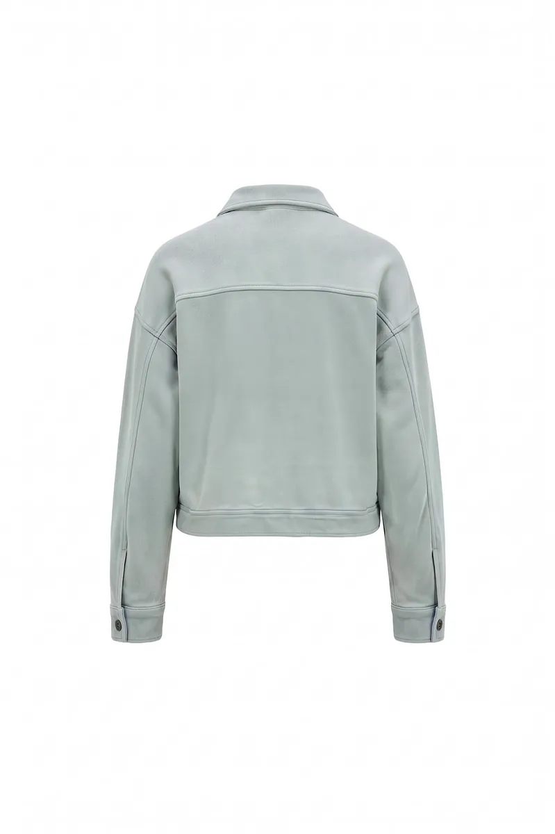 Studio Doe - Knit Denim Cropped Jacket