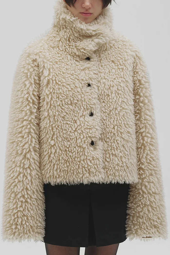 [PRE-ORDER] TODAYFUL - Fur Short Coat