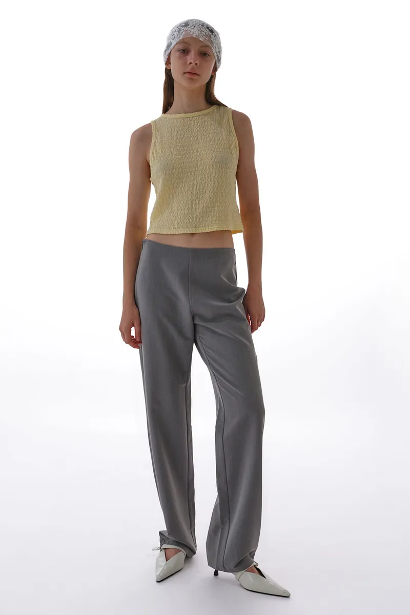 Studio Doe - Wrinkle-Resistant Back Ribbon Bunny Pants