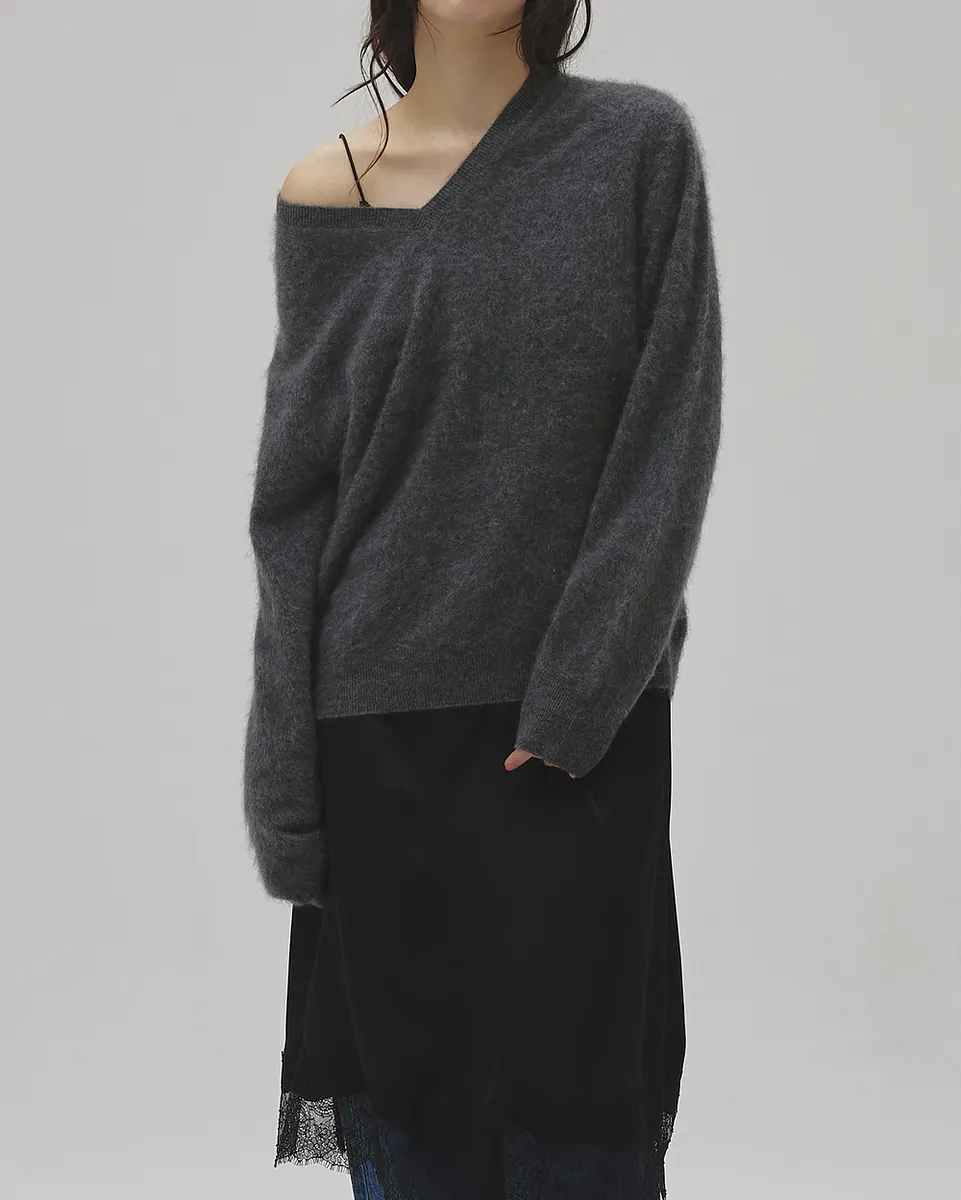 [PRE-ORDER] TODAYFUL - Woolcashmere Vneck Knit