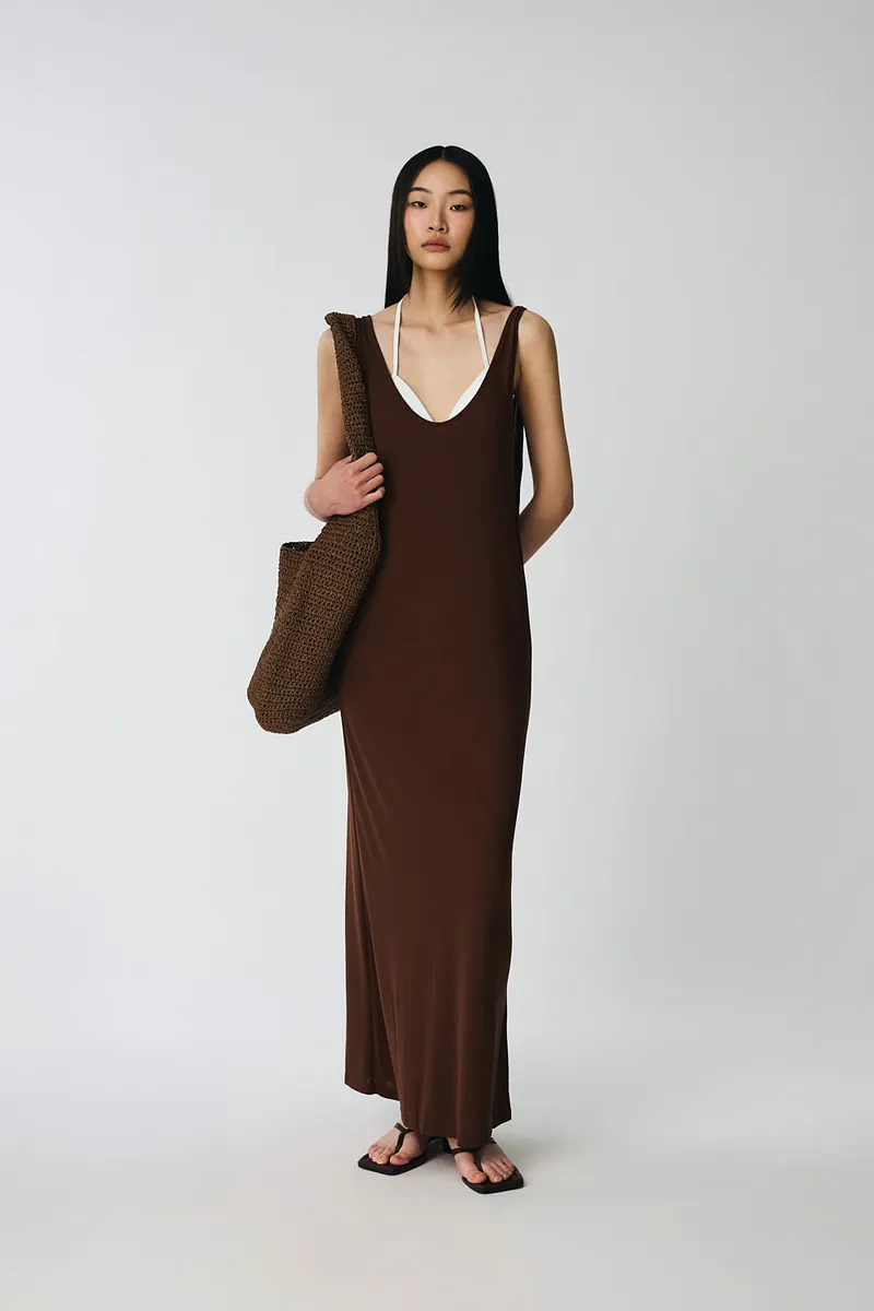 Studio Doe - Doe：Molly Tencel Backless Cover-Up Dress
