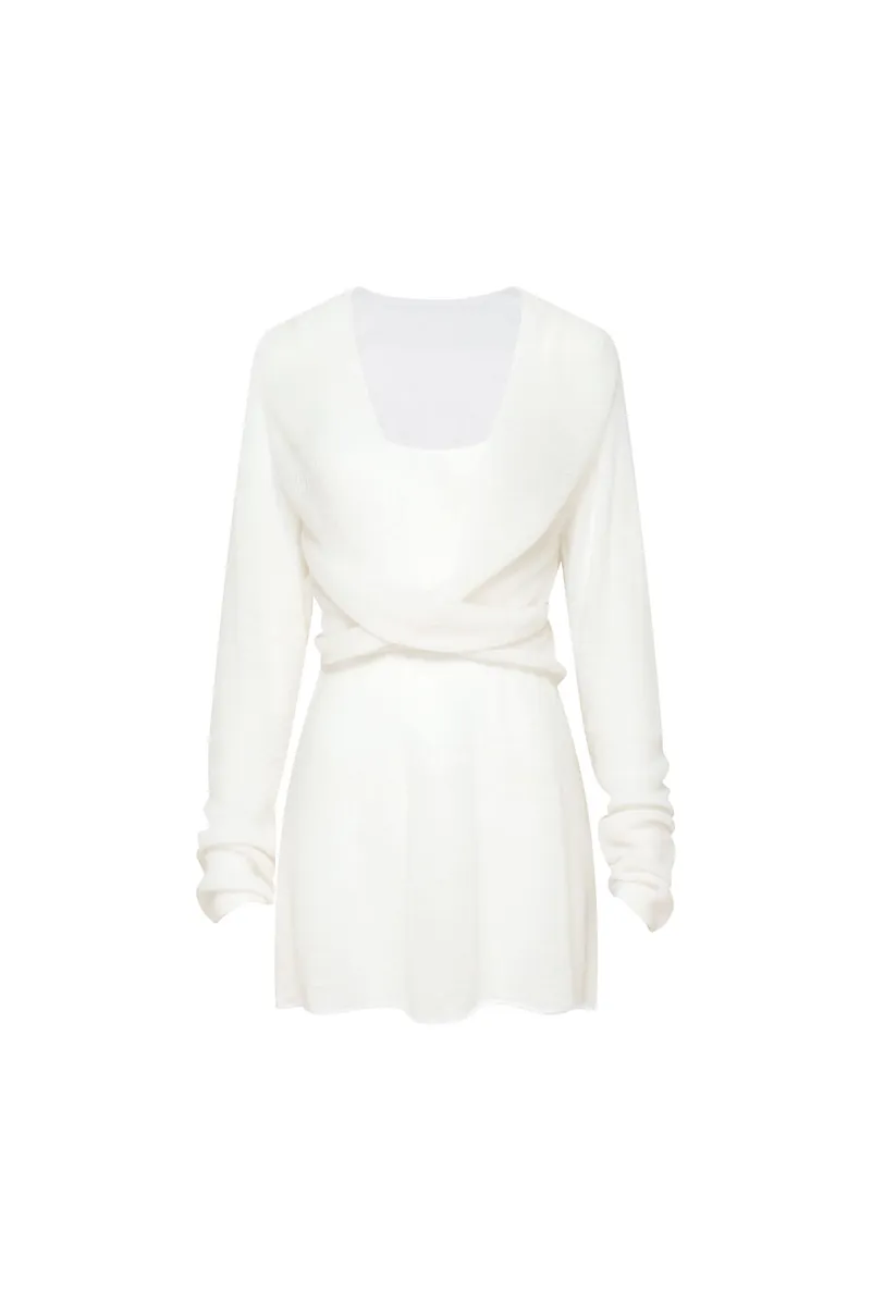 Studio Doe - Fine Wool Blend Knit Two-Piece Set