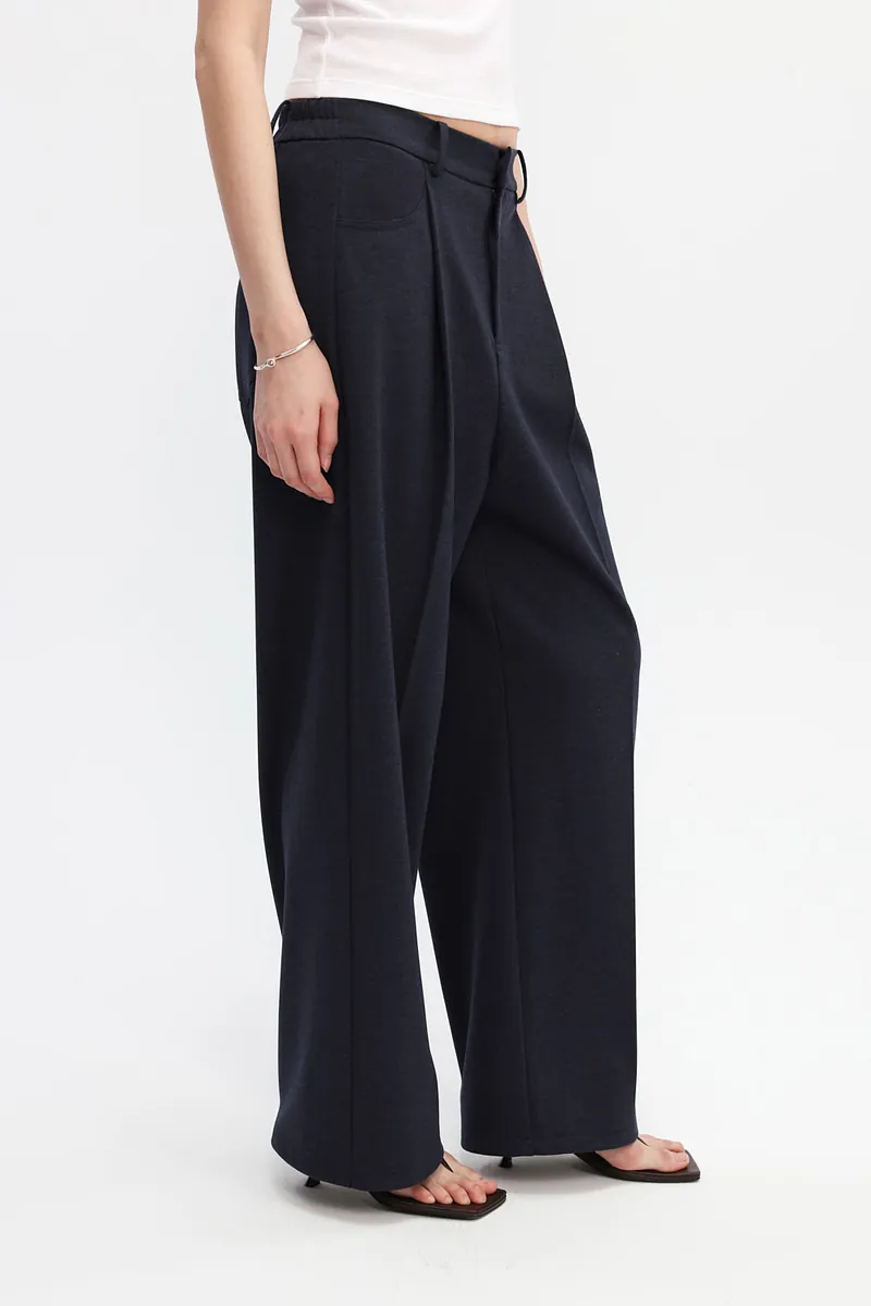 Studio Doe - Gender Free Wool-like Tuck Trousers