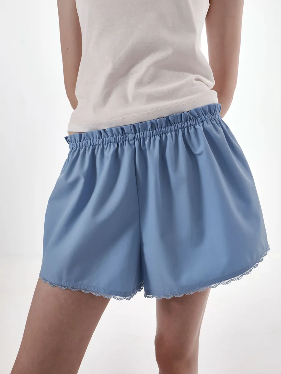 Studio Doe - Lightweight Ruffle A-Line Shorts