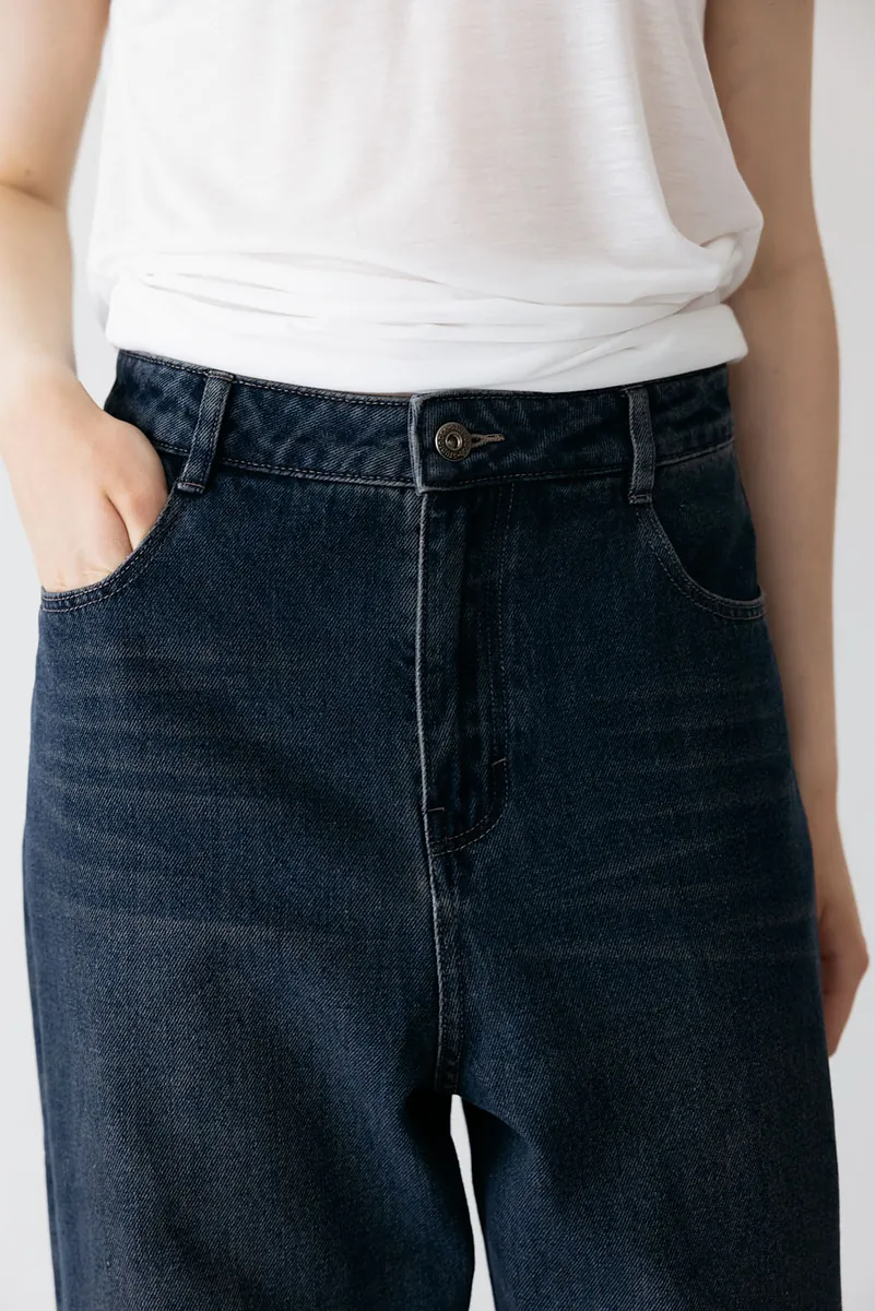 Studio Doe - Washed Low-Crotch Baggy Jeans