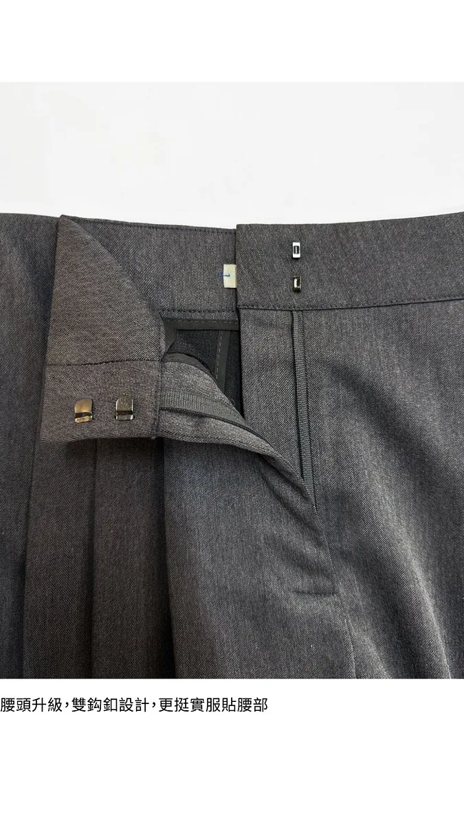 Studio Doe - Three-Tuck Low-Rise Wide Pants 3.0