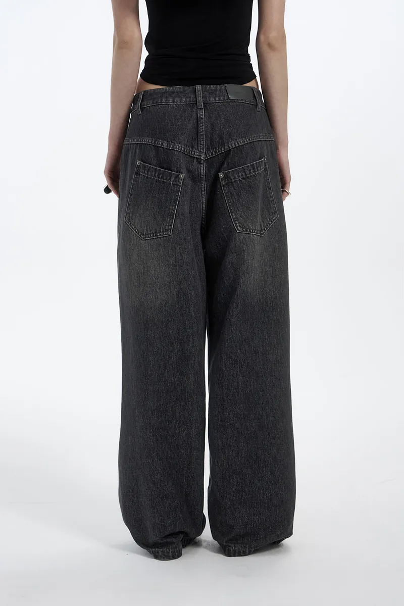 Studio Doe - Low Pocket Washed Denim Pants